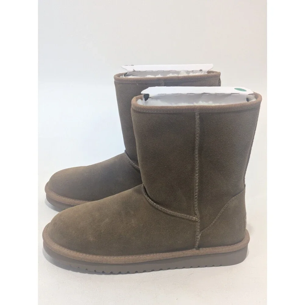 UGG Koolaburra Women’s W Koola Short Chestnut Suede Boots Size 8 - Picture 6 of 8